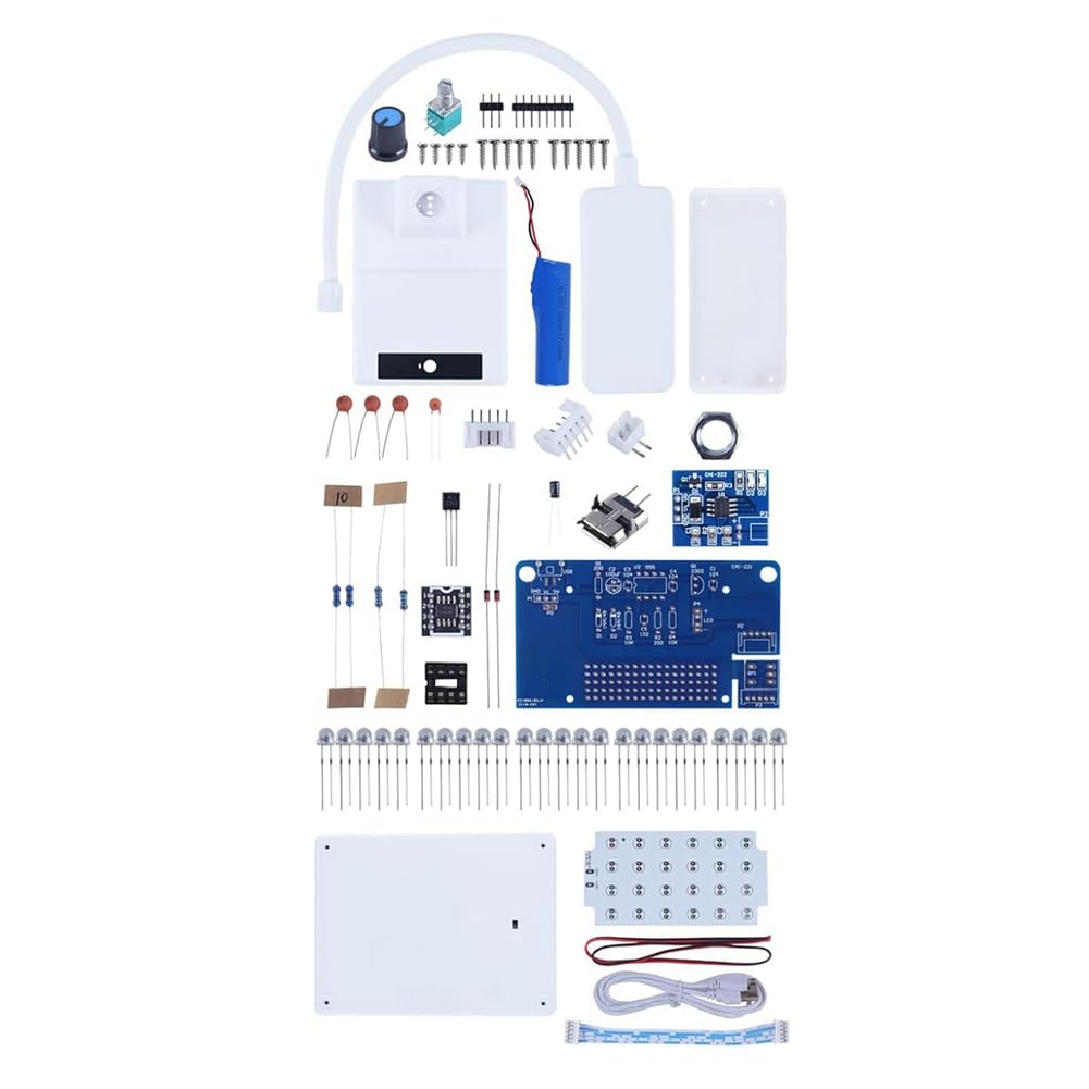 Fowecry As Shown Soldering Practice Kit Diy Electronic Soldering Project Kits With Adjustable Brightness 1Set