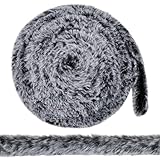 Package Included: You will receive 5m/5.4 yards of plush trim, about 5cm/1.9 inch wide. Adequate length and suitable width accommodate diverse creative needs. Flexible cutting allows for convenient use in various craft and decorative projects