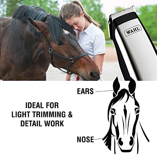 WAHL Professional Animal Equine Super Pocket Pro Trimmer for Noise