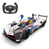 Xiangtat 1/14 Model Car for 2024 BMW M Hybrid V8 Hypercar 24 LMDH RC Cars DIY Label LED Lights Rubber Tires Collected Gifts