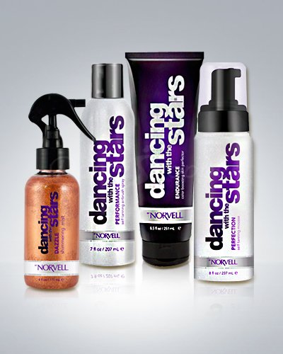 Dancing with the Stars Total Sunless Tanning Kit(Perfection + Performance + Endurance + Shimmering Mist) by Norvell