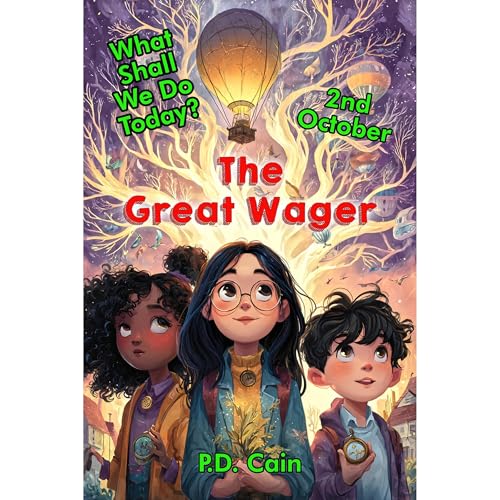 The Great Wager Audiolibro Por P.D. Cain arte de portada