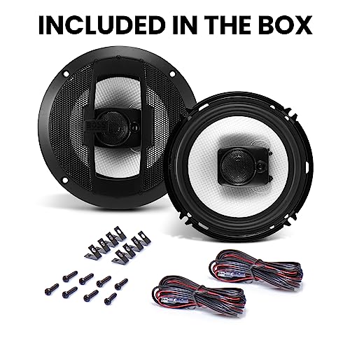 BOSS Audio R63 Riot 300-watt 3 way auto 6.5' Coaxial Speaker
