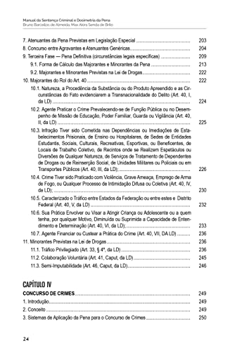 Manual da Sentença Criminal e Dosimetria da Pena - 2A. Ed