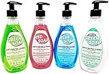 Fácil de usar GREEN SOAP Kit 4 Jabones (500ml) Para antes y después del tatuaje