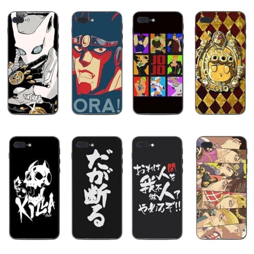 WW̊Ȗ` X}zP[X iphone 16 P[X ΂̊C JOJO  Y DIO ԋ@T ʃKX ACtHP[X iphone16/14/11P[X gуP[X WW ObY RXv jp (iphone7/8