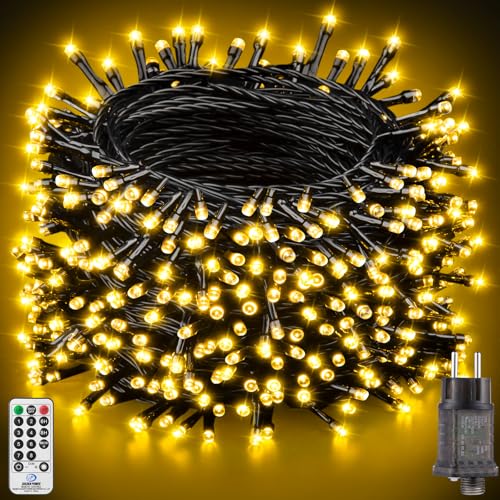 Light-Brightly Lichterkette Außen Innen Weihnachtsbaum Strom - 50m...