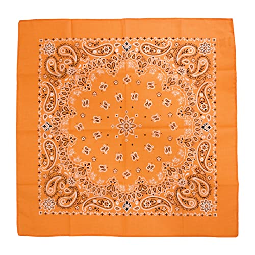 Image of Single Pack Bandanas 60s Premium Cotton Soft Thin Handfeel Large Handkerchief for Men and Women