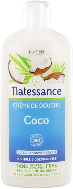 Natessance Organic Coconut Shower Cream 250ml