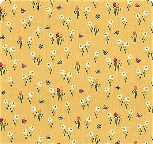 Material Maven Quilt Kit Garden Party/Pre Cut Ready to Sew,Multicolor