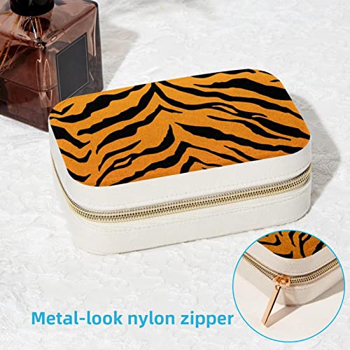 Boîte à bijoux de voyage tigre pour ne plus emmêler vos bagues