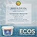 Earth Friendly Products ECOS Oxo-Brite, Color-Safe Whitener & Brightener, 57.6-Ounces ,3.6 Pound (Pack of 2)