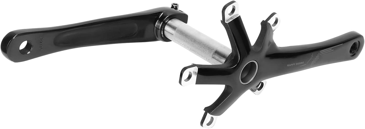 バイククランクアームアルミニウム合金130mm bcd折りたたみロードバイクホローボトムブラケットクランケセットbmx折りたたみバイ