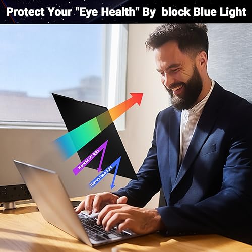 Protector de privacidad para MacBook Pro 16 que reduce reflejos y bloquea miradas 6