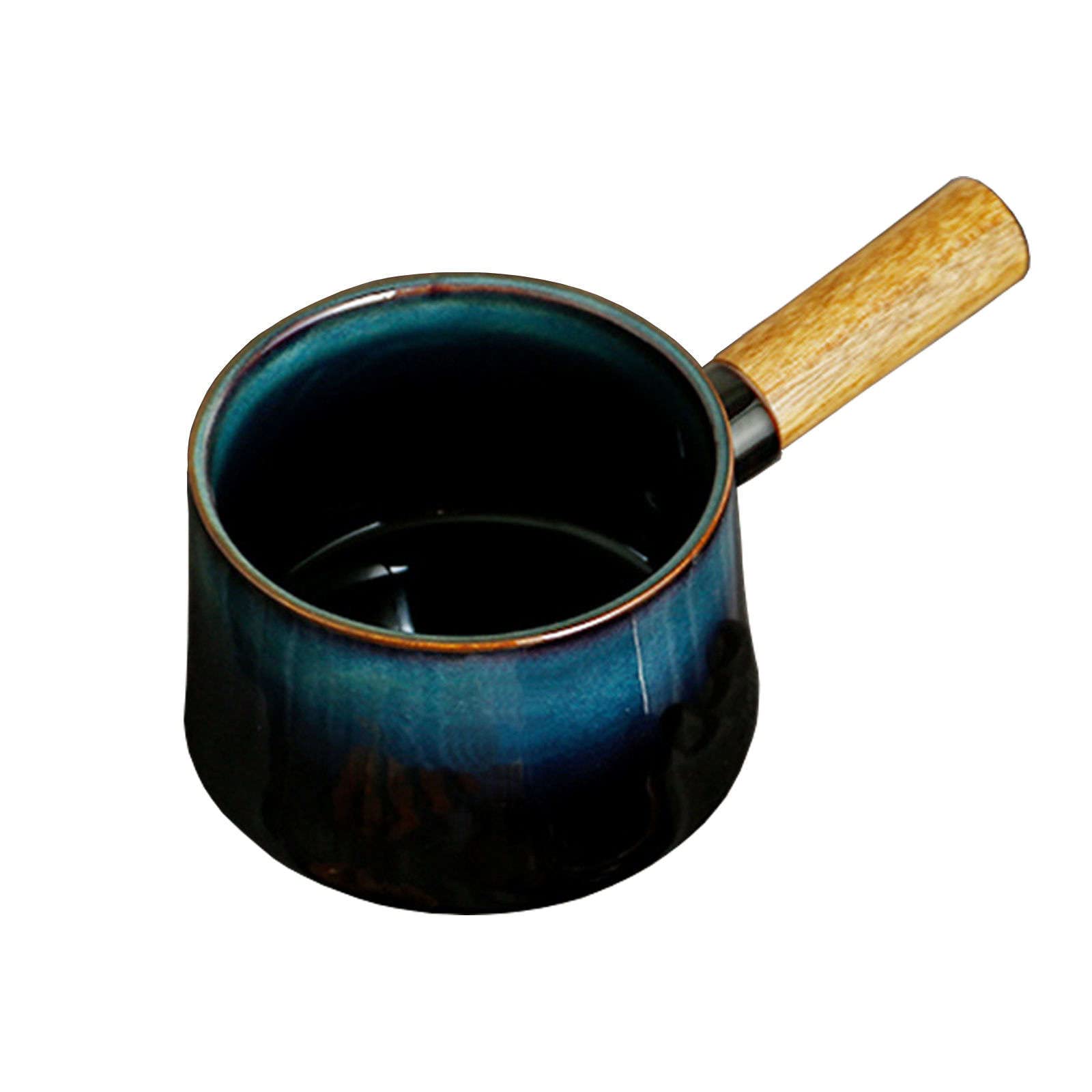 Miska sałatkowa, miski do zupy. Miska do zupy z uchwytem, miska ceramiczna 750 ml, naczynia do zupy cebulowej. - czerwony (kolor: niebieski)