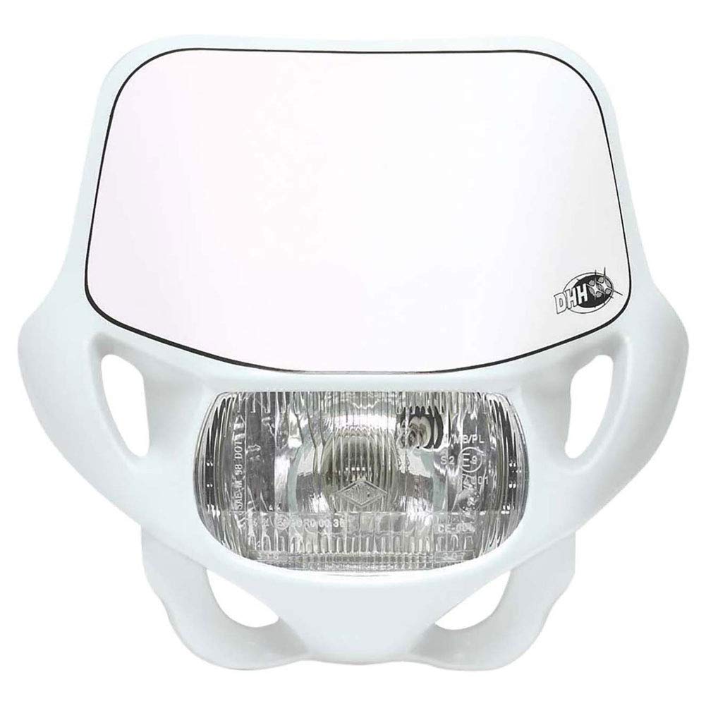 Acerbis 0002694.030 Máscara de Faro Dhh Certified, Blanco