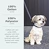 FuzzYard Life Dog Lead | Size S | Stylish Premium Cotton Design in Slate Grey Perfect for Everyday Walking and Training #4