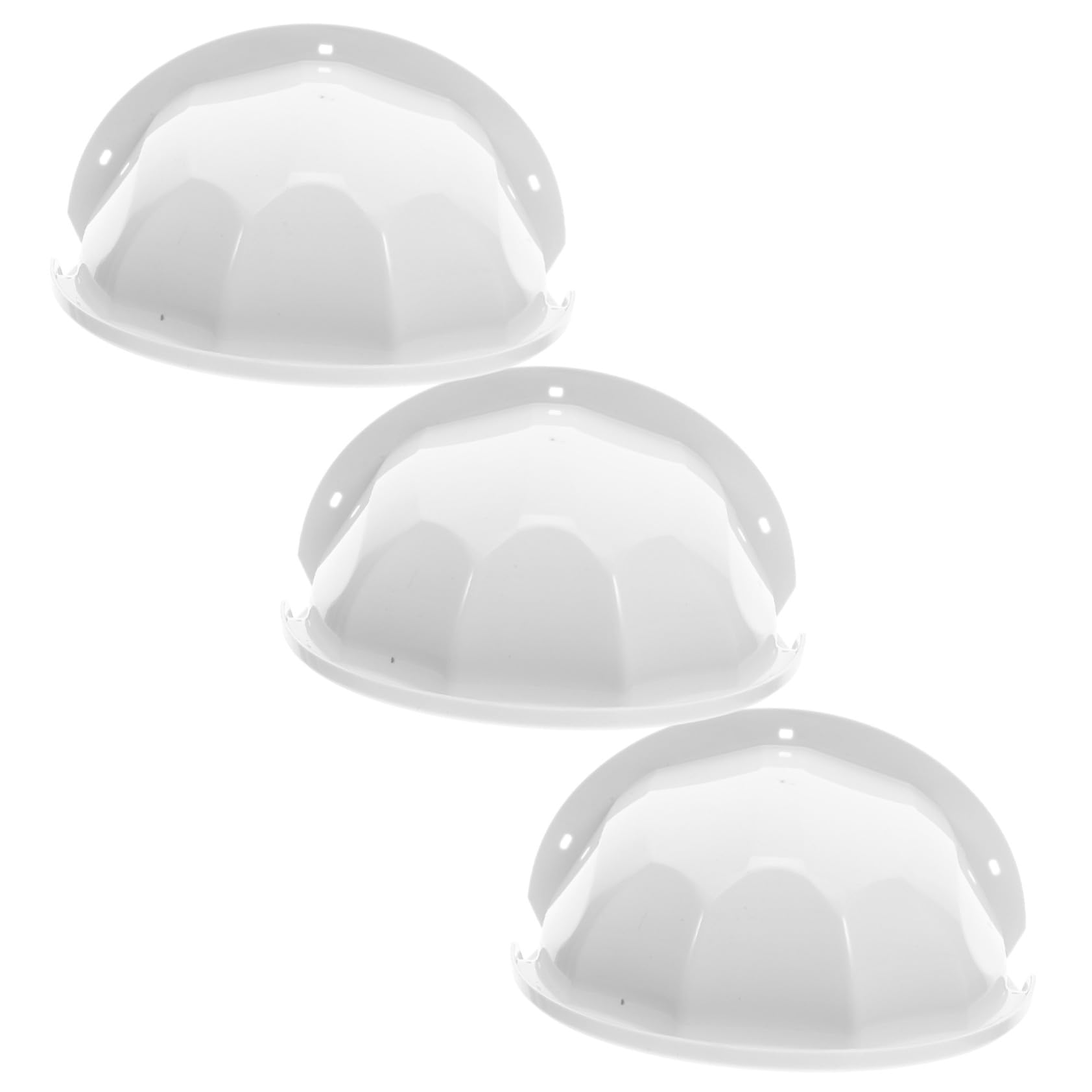 Kamera Regenschutz 3 Stück aus Kunststoff für Dome Kameras Robust