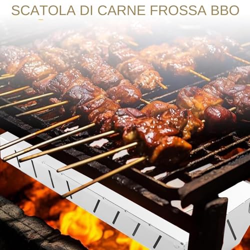 laxreheye Parque de fumadores de barbacoa, de fumadores para barbacoa, para fumar para barbacoas pesadas, para barbacoas de madera ahumada, accesorios para barbacoa, para el hogar, jardín, al - imagen 4