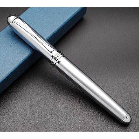 JINHAO X750 Steel Fountain Pen with M Nib Cover