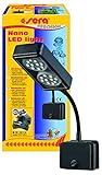 sera Nano LED light - LED Lampe (4 W/12 V, stufenlos dimmbar) mit schlankem Reflektor zur Beleuchtung von Nano Aquarien
