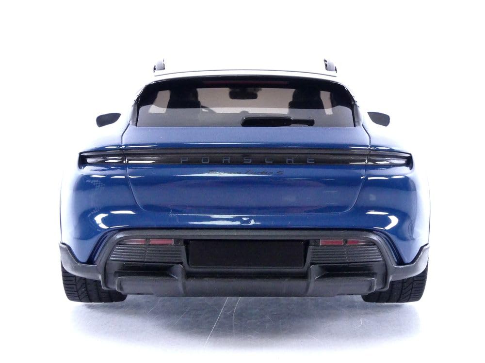 Minichamps 1:18 Porsche Taycan Cross Turismo Turbo S 2021 Bleu – Modèle Statique Neuf Taycan Cross Turismo 2021