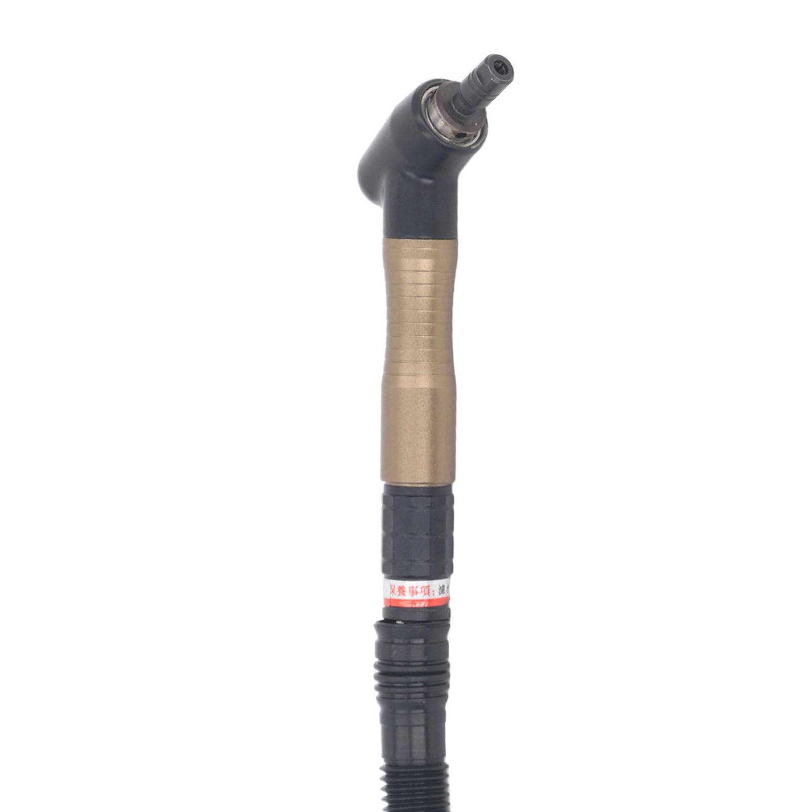 Air Die Grinder, Gear de Aleación de Acero de Tungsteno 23500 Rpm Pencil de Molienda Neumática con Diseño de Codo para Pulir Plástico de Piedra de Madera Desacoplable