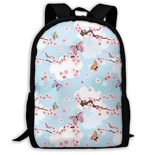 KDRW Mochila para portátil Travelc para Adultos  Buenas Vibraciones de Verano  Tema