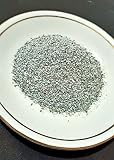 Tamaño: 1 mm Larimar natural grueso triturado -200 quilates, grava de piedras preciosas larimar de 1 mm, perfecto para hacer pisapapeles, arte de resina y trabajos artesanales, fabricación de joyas, arte mineral