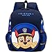 Tomicy Paw Patrol Sac à Dos Enfant Pat Patrouille, Cartable Garçon Mighty Pups avec Rocky, Chase, Marcus et Stella, Sac à Dos Enfant pour Ecole Maternelle, Crèche Garderie, Primaire