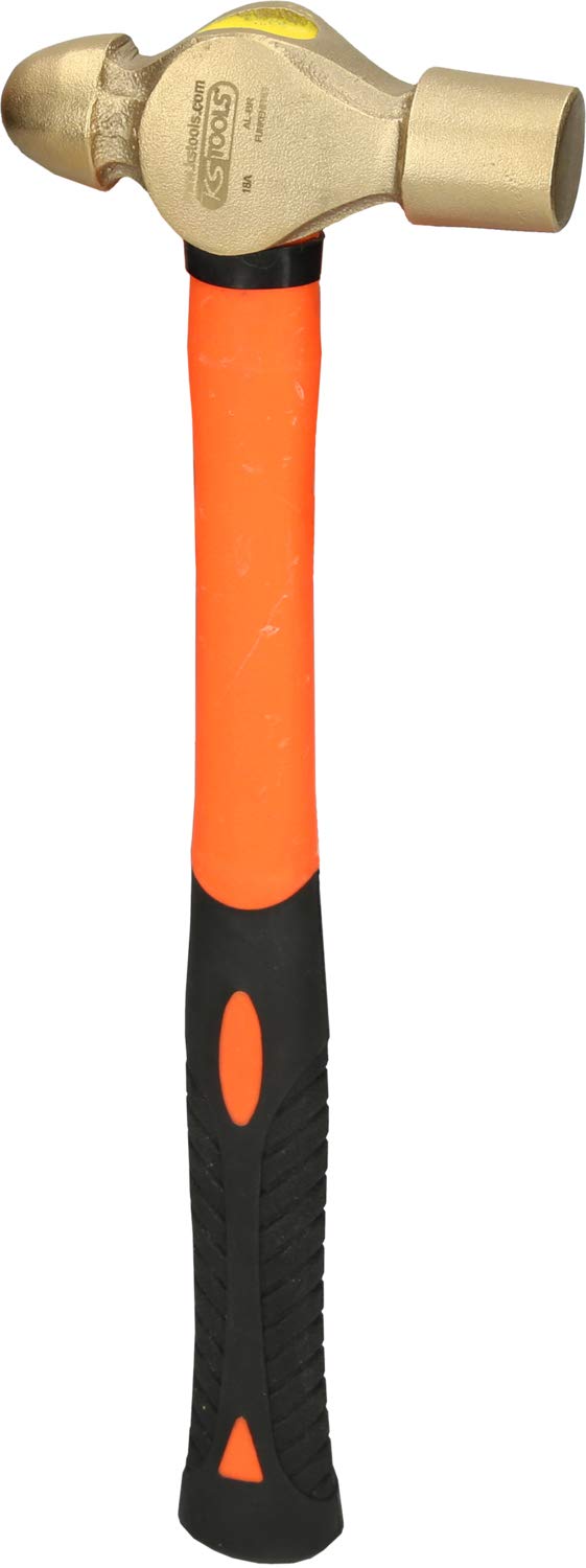 KS Tools 963.0324 BRONZEplus Fitters Hammer, 300g, English Pattern