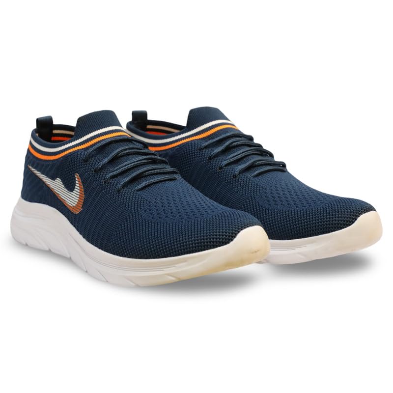 Trendy Men's Walking Shoes | & Comfortable Sports Sneakers | Breathable Mesh Upper, Cushioned Insole & Durable EVA Sole | Ideal for Running, Gym & Casual Wear | Sizes 6-11-image-35