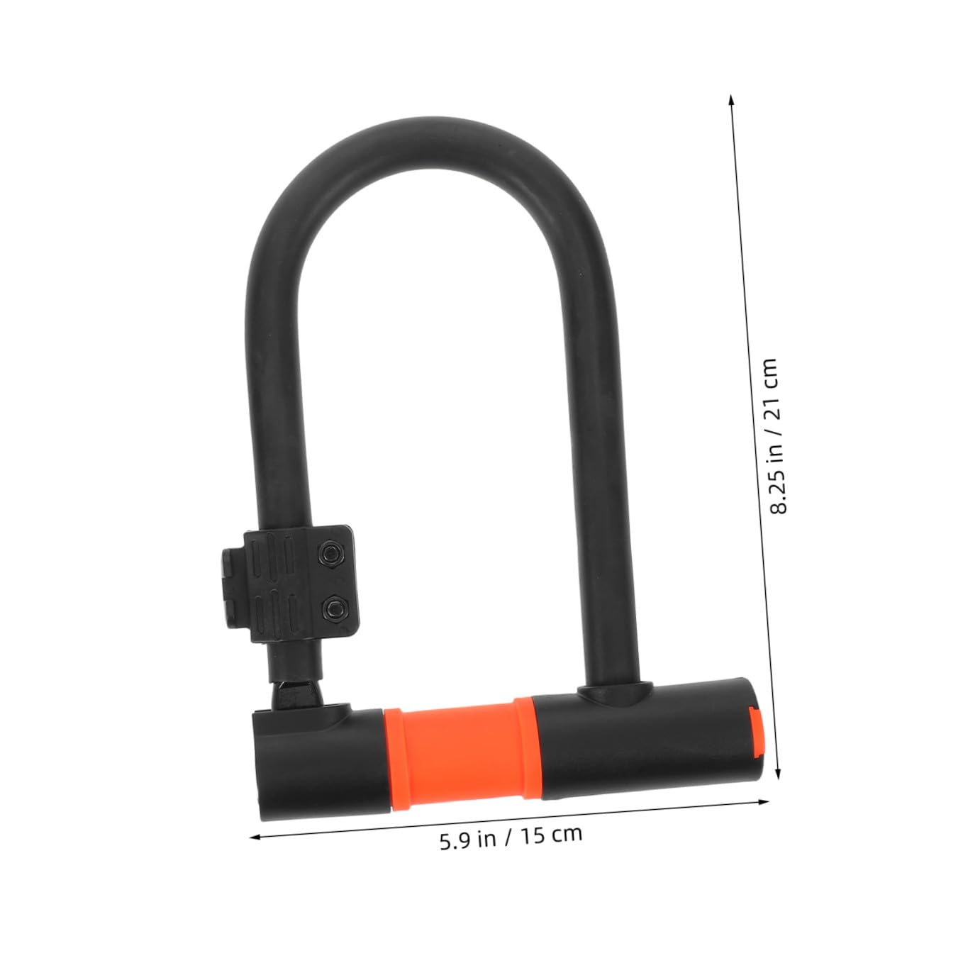 HANABASS Candado U Antirrobo para Bicicleta y Patinete Cable Reforzado Adaptable Construcción Duradera Aleación Gruesa Protección Segura para Bicicletas y Bikes Diseño y Resistente
