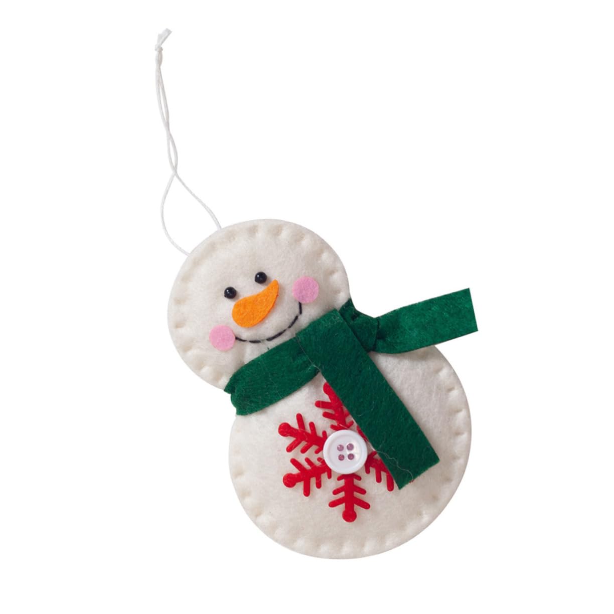 ABOOFAN 12 Pz Ornamenti Natalizi in Feltro Ornamenti Di Babbo Natale Ornamenti Dell'albero Di Babbo Natale Ornamenti Di Pupazzo Di Neve Di Natale Oggetti Decorativi Albero Di Natale