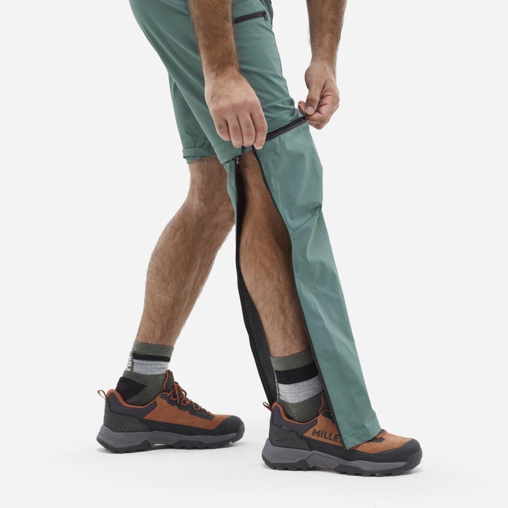 Millet Pantalon De Randonnée et Trekking 2 en 1 Strech et Convertible, Homme, UBIC Zipp Off