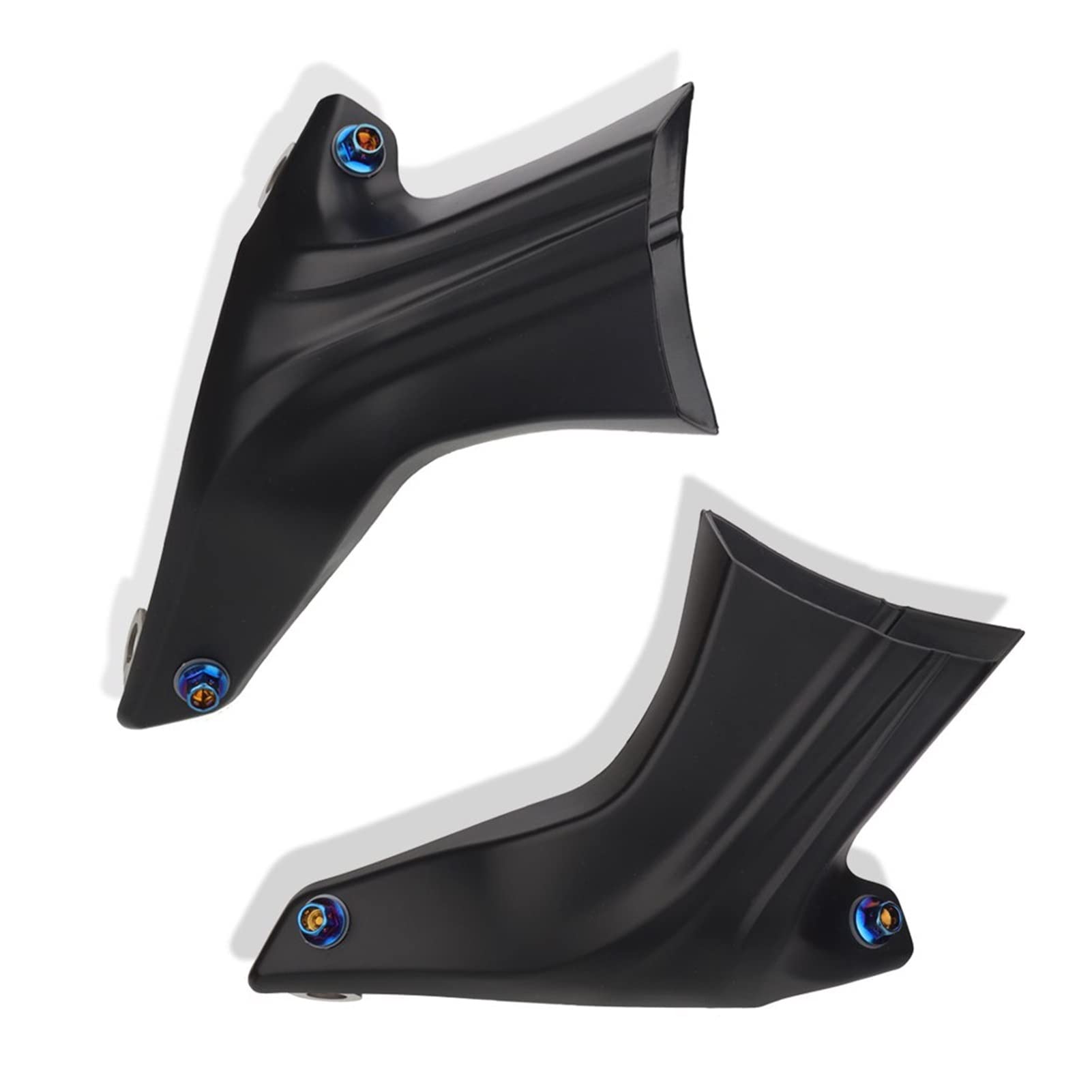 Conductos Refrigeración Aire para Pinza Freno Motocicleta para B&MW HP4 M100RR S1000R S1000RR S1000XR S1000 R/RR/XR HP 4 (Color : 1 Set 2)