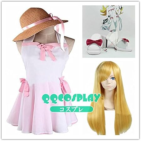 Amazon コスプレ衣装 ウィッグ 靴 化物語 忍野忍 Cosplay コスプレ 仮装 通販