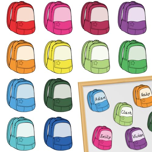 Imanes coloridos para mochila Tellegloww decorativos 2