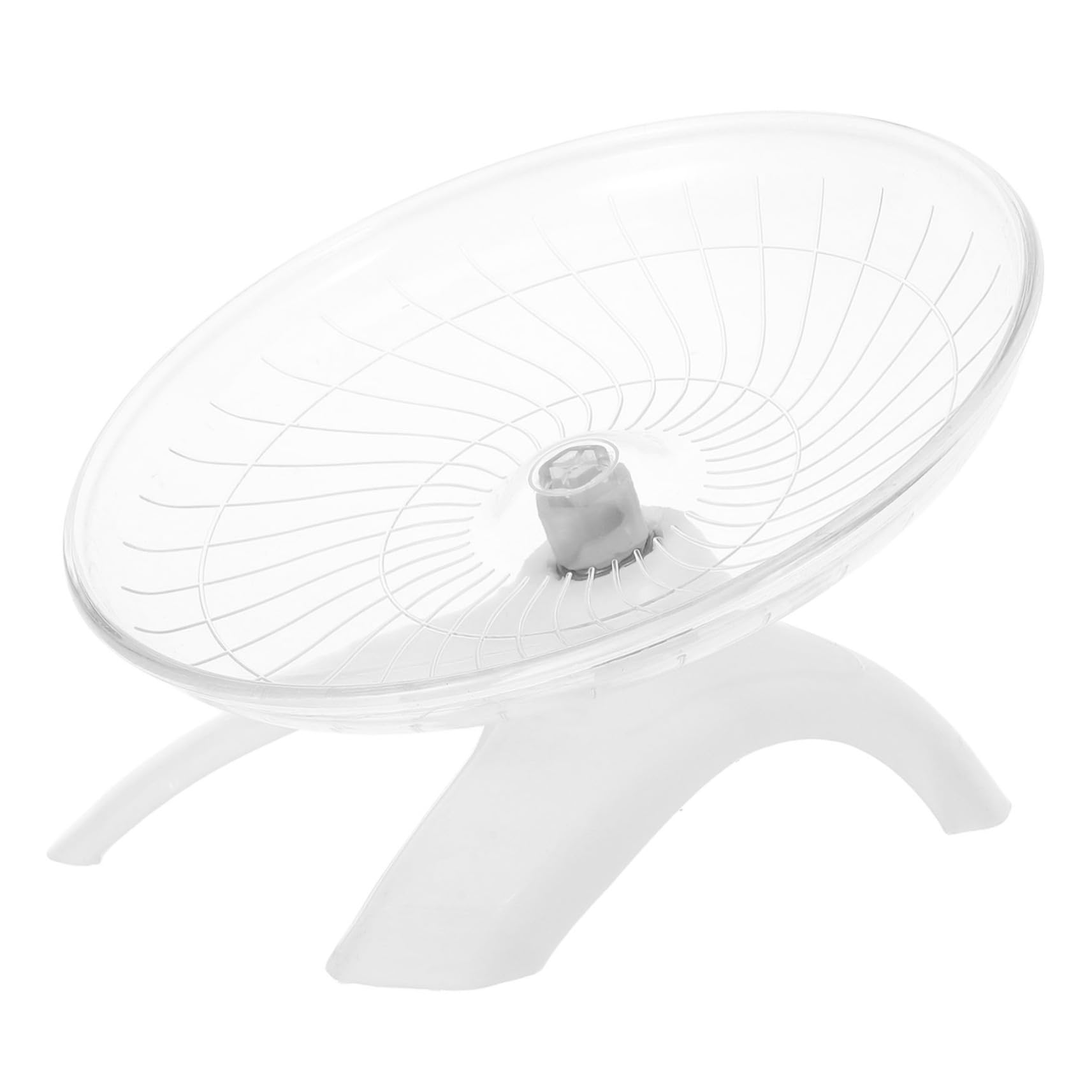 HAPINARY Guinea Pig Exercise Wheel Chinchilla Hamster Running Toy Fun Saucer Spinner Silent Design