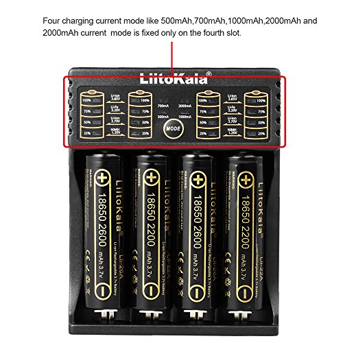 Sangmei Lii-402 Carregador de bateria inteligente 1,2 V 3,7 V 3,2 V 3,85 V AA/AAA para baterias 1849