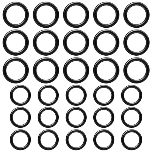 100 Pack O Rings for Sun Joe Ryobi Greenworks Briggs & Stratton Honda and Most 1/4 & 3/8 Quick Coupler Connector Replacement Kit Pressure Washer Brands - (50pcs 1/4 + 50pcs 3/8)
