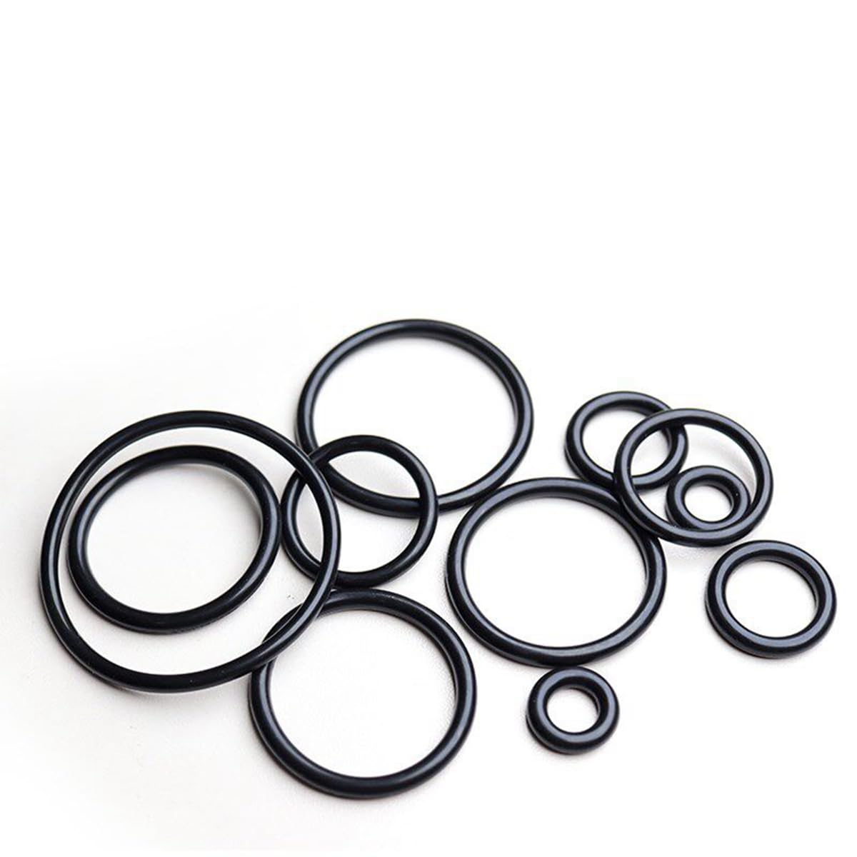 Junta tórica de EPDM negra, Diámetro del alambre 5mm Diámetro interior 65mm Diámetro exterior 75mm, Paquete de 5