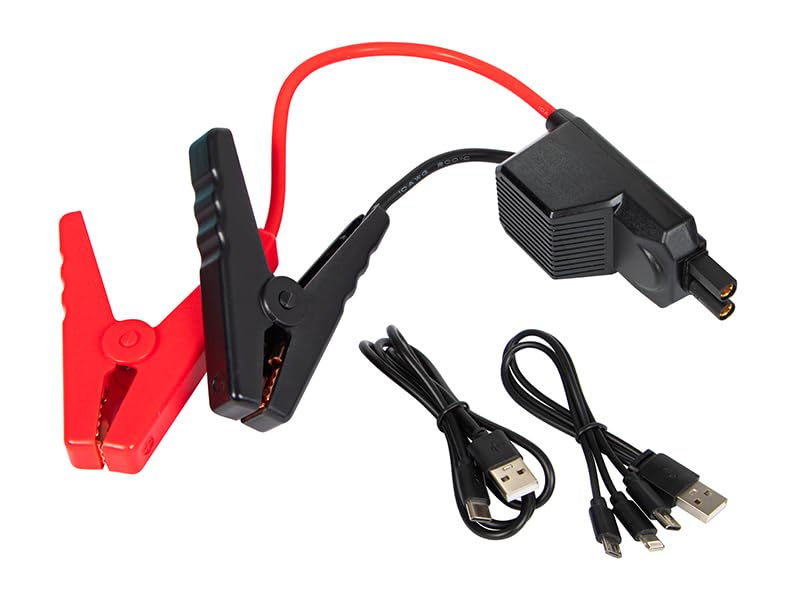 BLOM JUMP STARTER ROZRUCH BOOSTER 2000A POWERBANK MOCNY LATARKA ZESTAW 12000mAh