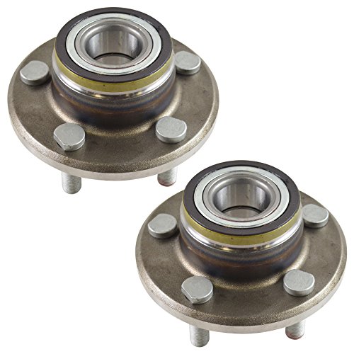 Image of TRQ Front Left and Right Wheel Bearing and Hub Assembly Set 2 Piece Compatible with 05-11 Chrysler 300 RWD 12-14 300 SRT8 07-11 Dodge Charger RWD 12-14 Charger SRT8 08-11 Challenger 05-08 Magnum