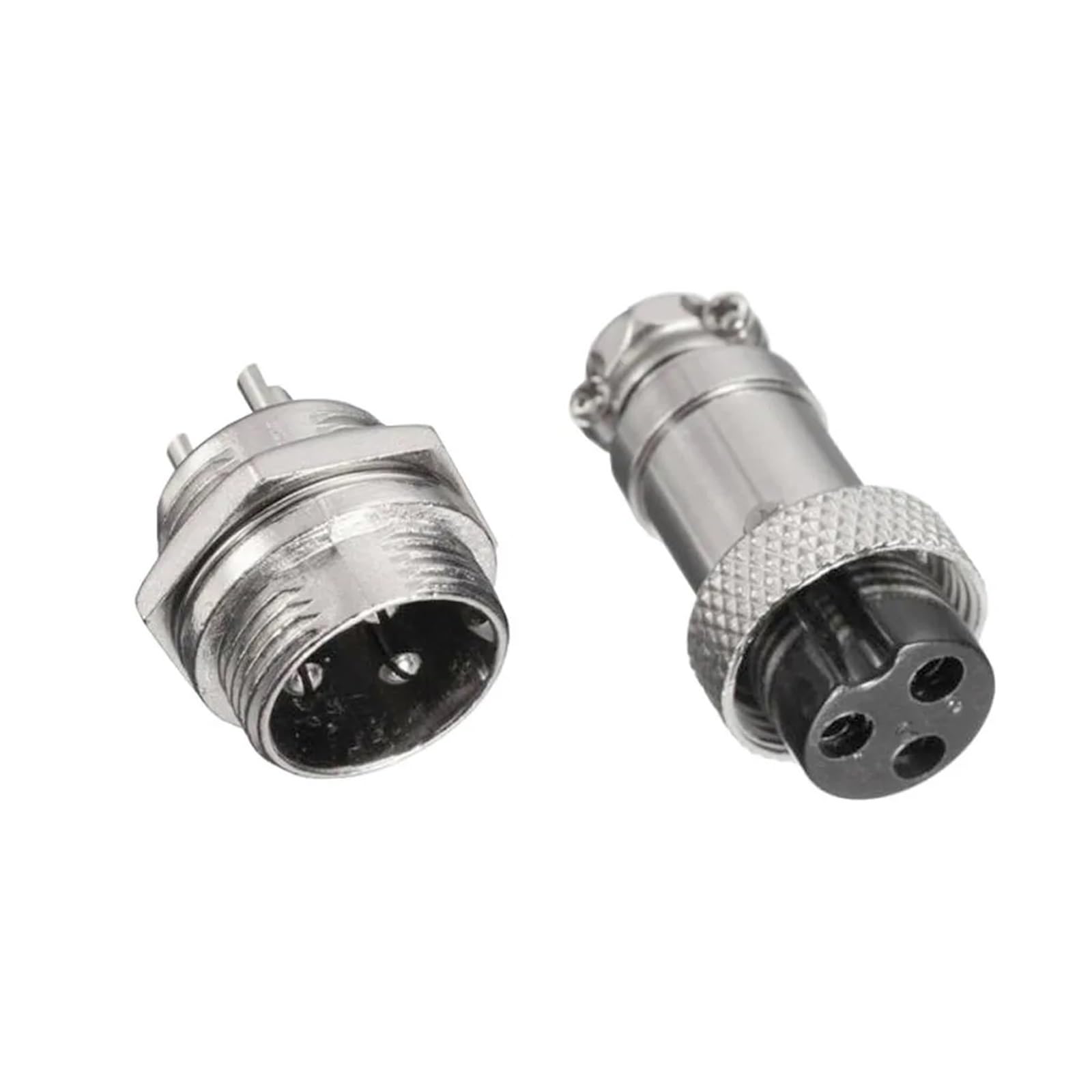 Connecteur d'aviation GX16-3 broches fiche mâle femelle 16mm pour câble électrique