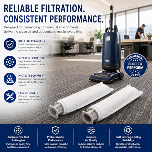 Image of 5PK Microfilter for Windsor S12 /S15 XP SR Sebo X G1 G2 Vacuums | CF Clean Fairy 5pcs Vacuum Filters for Windsor S XP SR Sebo X G1 G2 replace 5301 5036ER
