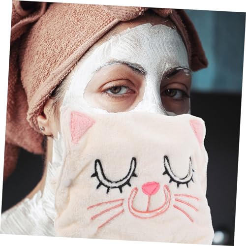 Angoily Toalha Quente Toalha De Compressa Quente Spa Toalha Facial Beleza Toalhas Faciais Máscara De