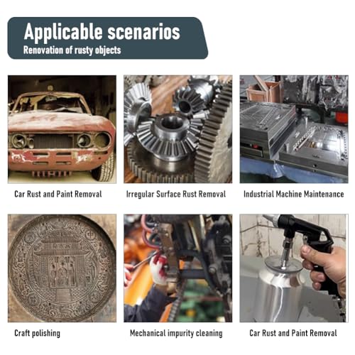 LOMUG Sandstrahlpistole Mit Einem Arbeitsdruck Von 6,2 Bar. Der Sandblaster Hat Einen Luftbedarf Von 198 L. Die Strahlpistole Eignet Sich Zum Polieren, Entrosten Und Reinigen Von Verunreinigungen