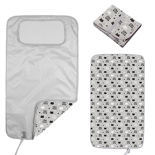 Hamur Home Tragbare Wickelunterlage Wasserdichte 40 x 70 cm...