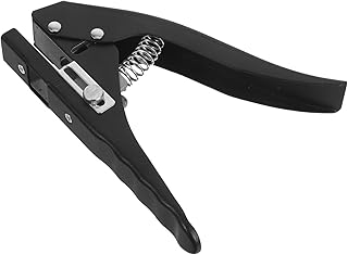 Perforadora Portátil De Un Solo Agujero Para Tarjetas Papel Manualidades Manual Para Grande Hueca Color Negro Reutilizable